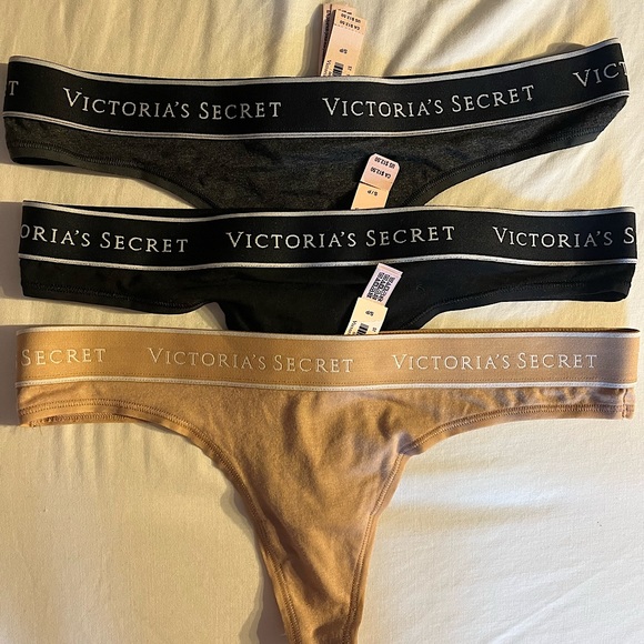 Lot de 3 culottes Victoria’s Secret NEUVES avec étiquettes - Picture 1 of 4